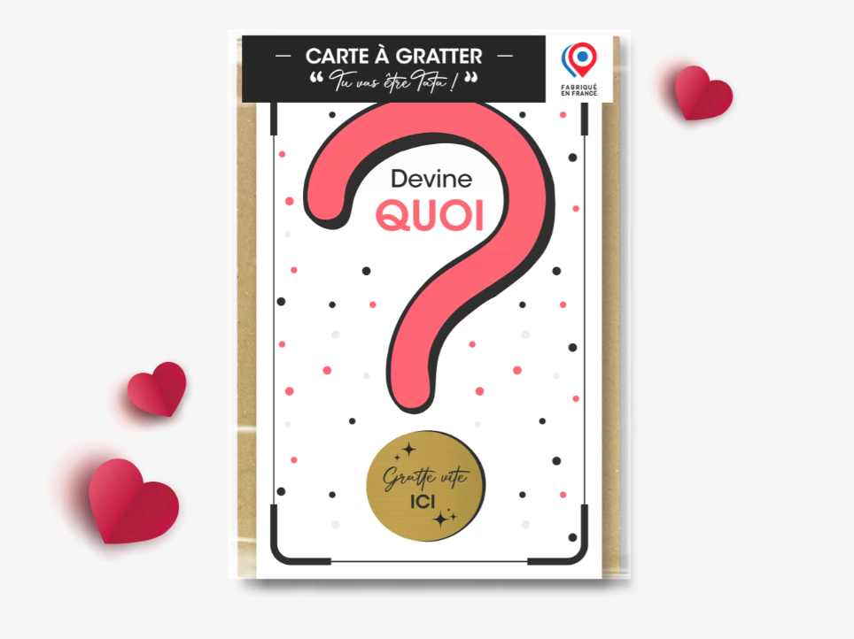 Annonce future Tata – Carte à gratter