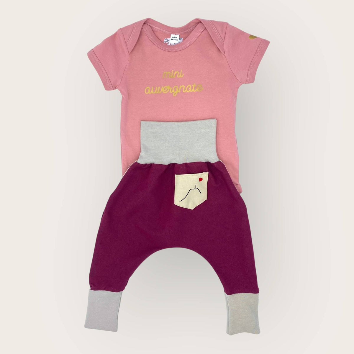Body pour bébé confortable chaut et auvergnat