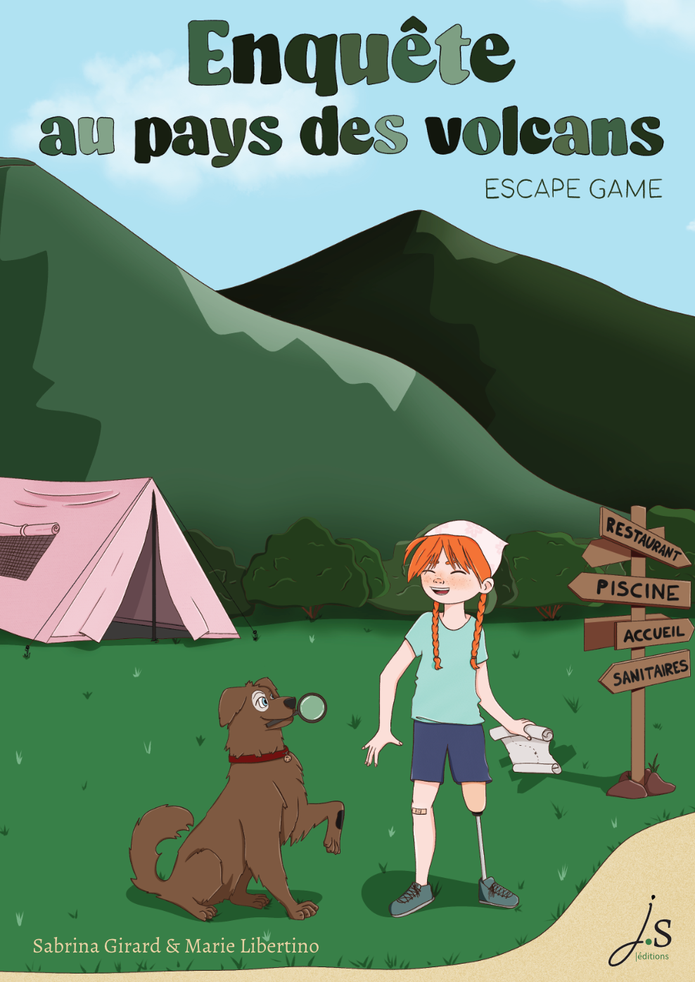 Enquête au pays des volcans - Escape book