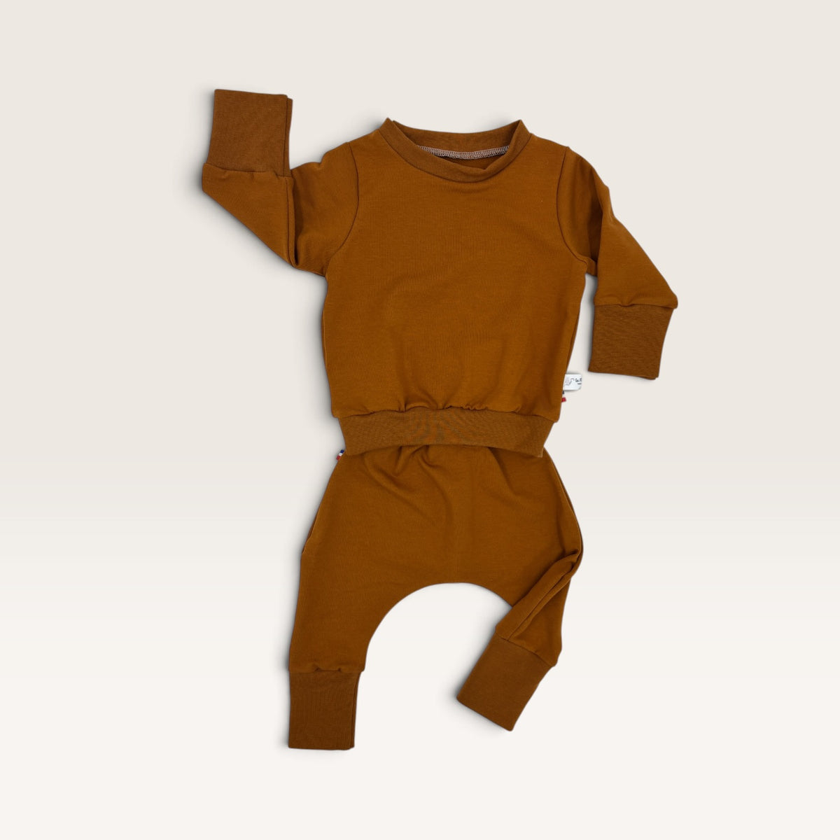 Pull évolutif bébé et enfant - Caramel