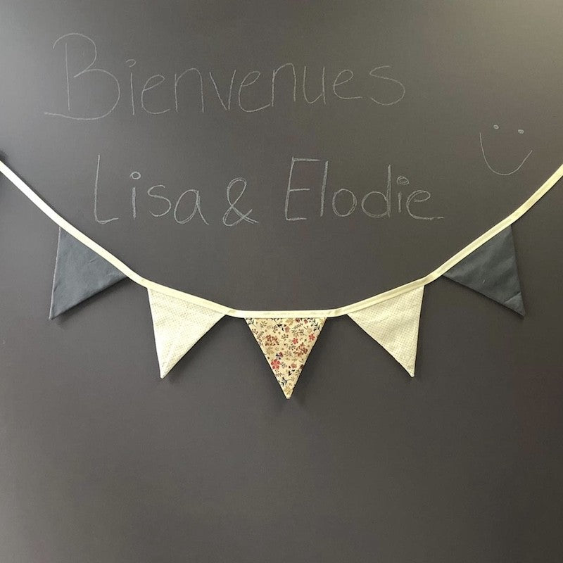Guirlande de fanions Elodie