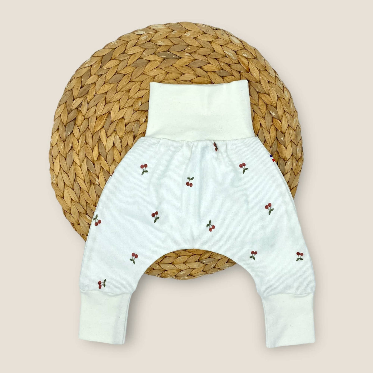 Sarouel bébé évolutif, coupe confortable et extensible