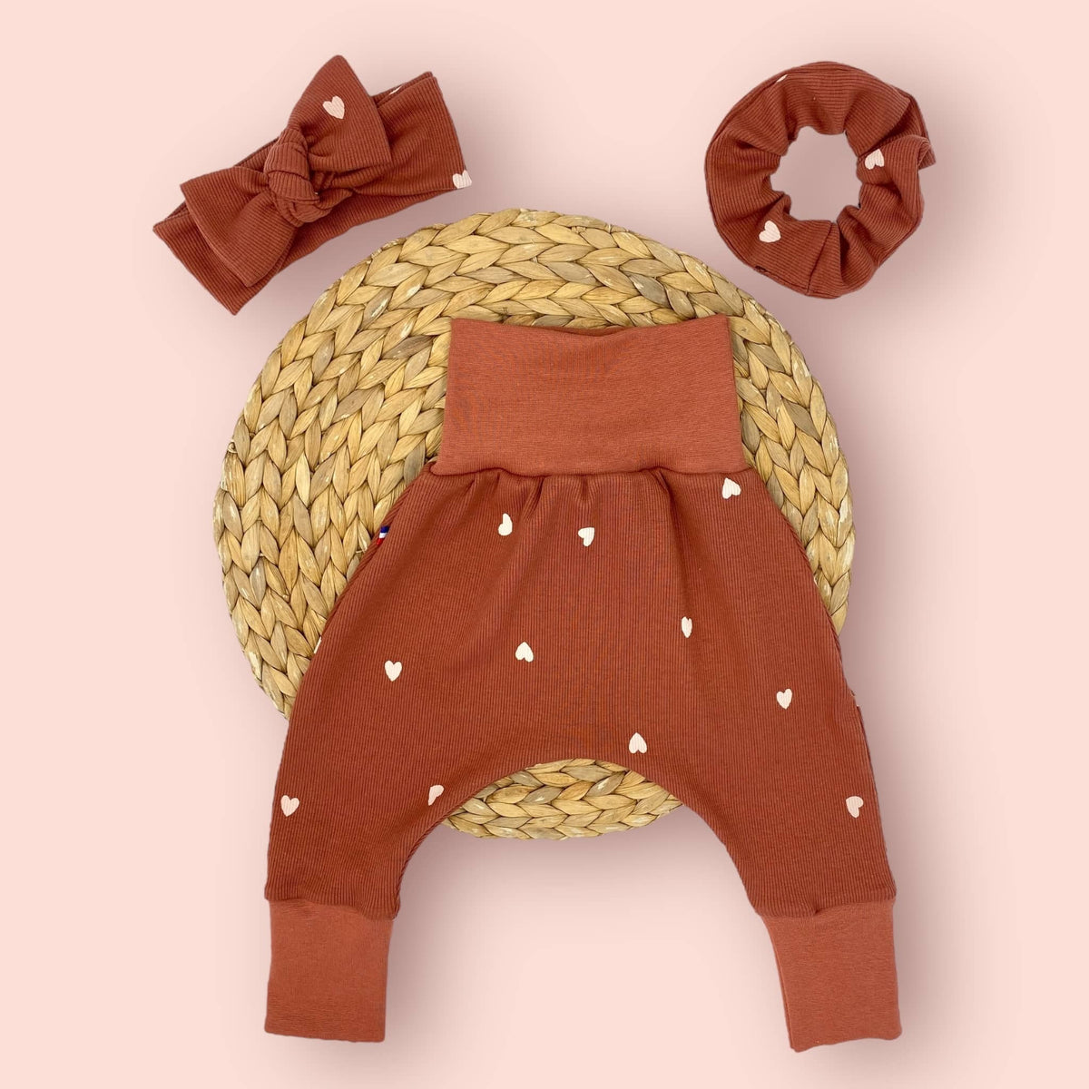 Sarouel évolutif bébé, pantalon confortable made in France