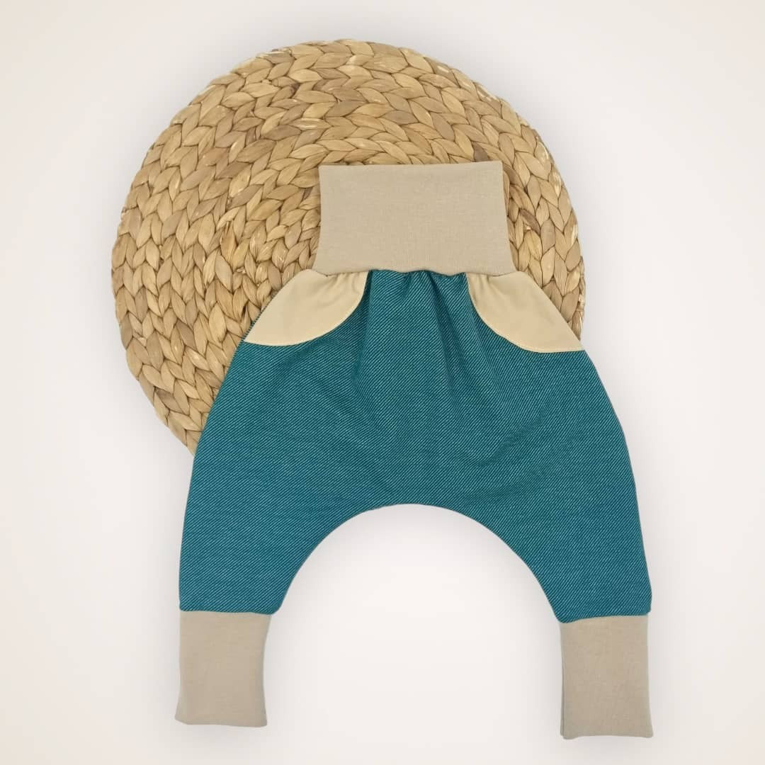 Sarouel bébé évolutif, pantalon doux et pratique