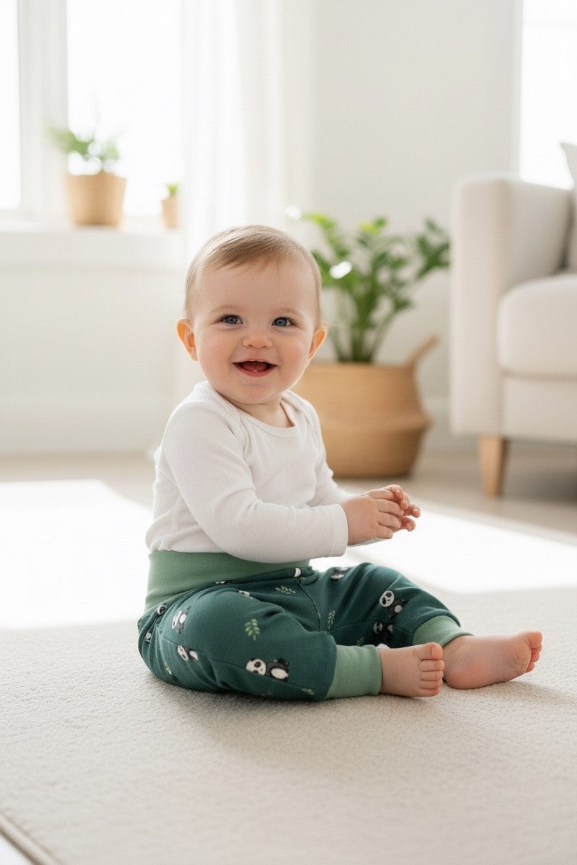 Sarouel évolutif bébé, fabrication artisanale Clermont-Ferrand