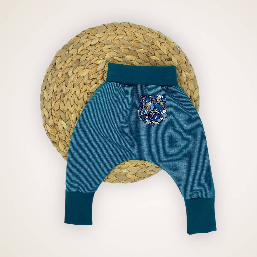 Sarouel évolutif bébé, fabrication artisanale Clermont-Ferrand