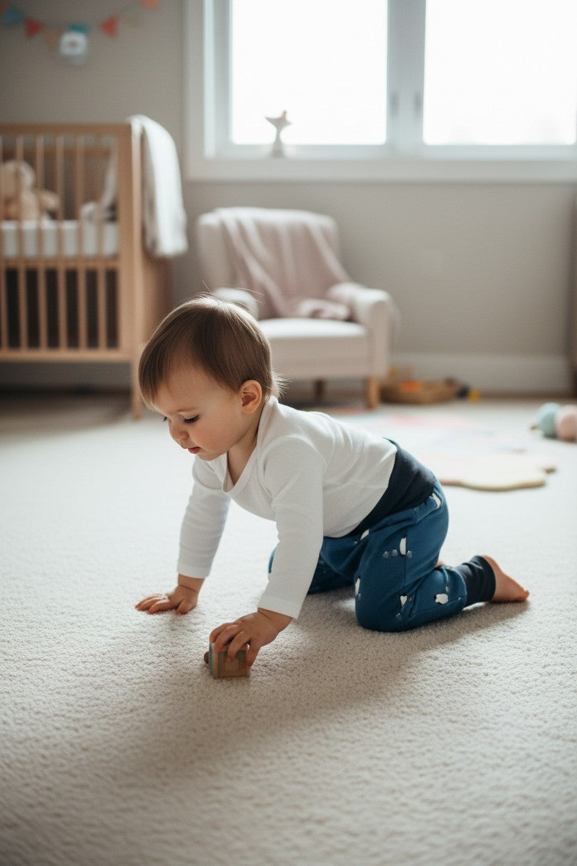 Sarouel mi-saison pour bébé doux et confortable