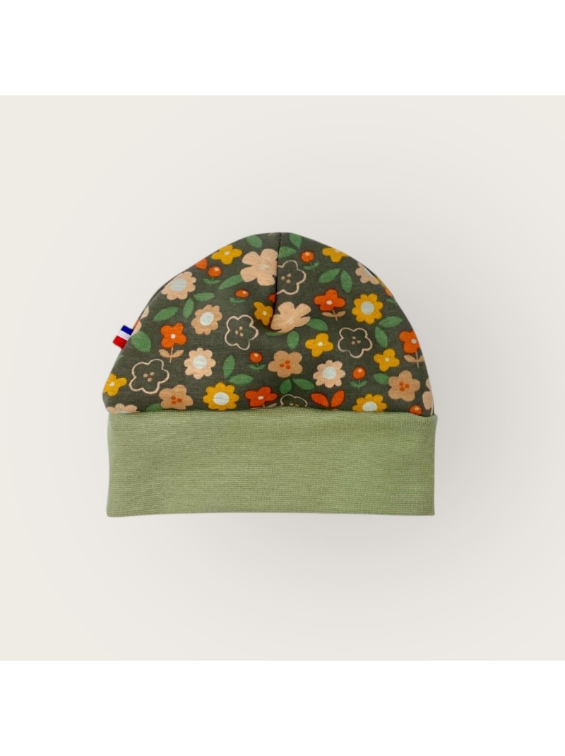 bonnet pour bébé fabriqué en France.
