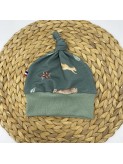 Bonnet avec noeud  décoratif bébé et enfant Made In France