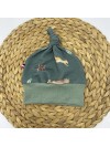 Bonnet avec noeud  décoratif bébé et enfant Made In France