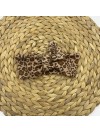 Bandeau réglable léopard côtelé – création française