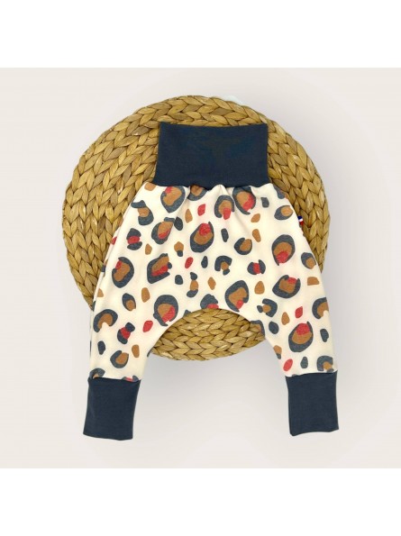 Sarouel évolutif en tissu molleton doux fabriqué en France