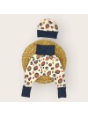 Bonnet chaud bébé molletonné, confection artisanale française
