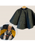 Poncho de voiture pour bébé, sécurisé et confortable. Made in France.