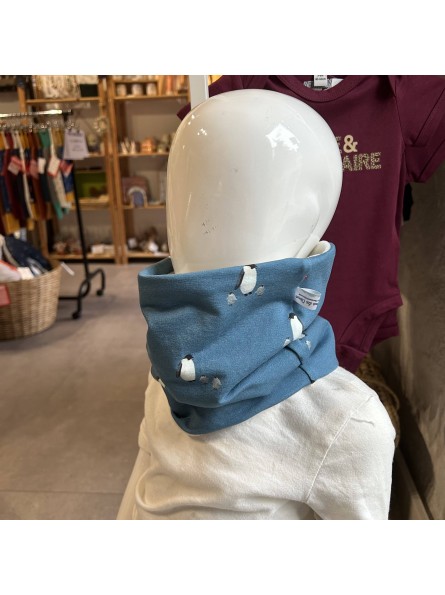 Snood bébé chaud, fabriqué en France