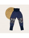 Pantalon évolutif genoux renforcés pour bébés, enfants, fait main