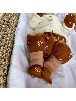 Sarouel évolutif bébé, fabrication artisanale Clermont-Ferrand