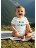 Bébé portant body confortable et auvergnat