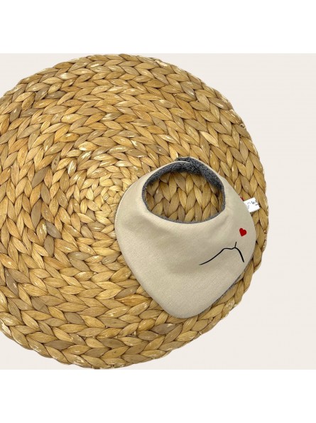 Bavoir bébé Clermont-Ferrand – Fabrication artisanale