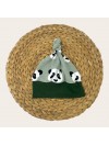 Bonnet enfant avec nœud décoratif, création artisanale