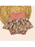 Bloomer avec jupette bébé fait en France