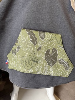 CHO poche Gris - Poncho