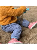 Pantalon outdoor enfant, tissu résistant
