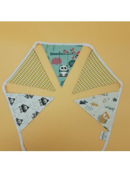 Guirlande de fanions Panda...