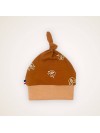 Bonnet avec noeud décoratif bébé et enfant Made In France