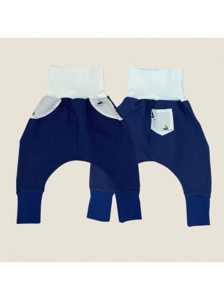 Sarouel bébé évolutif, confection française et éthique