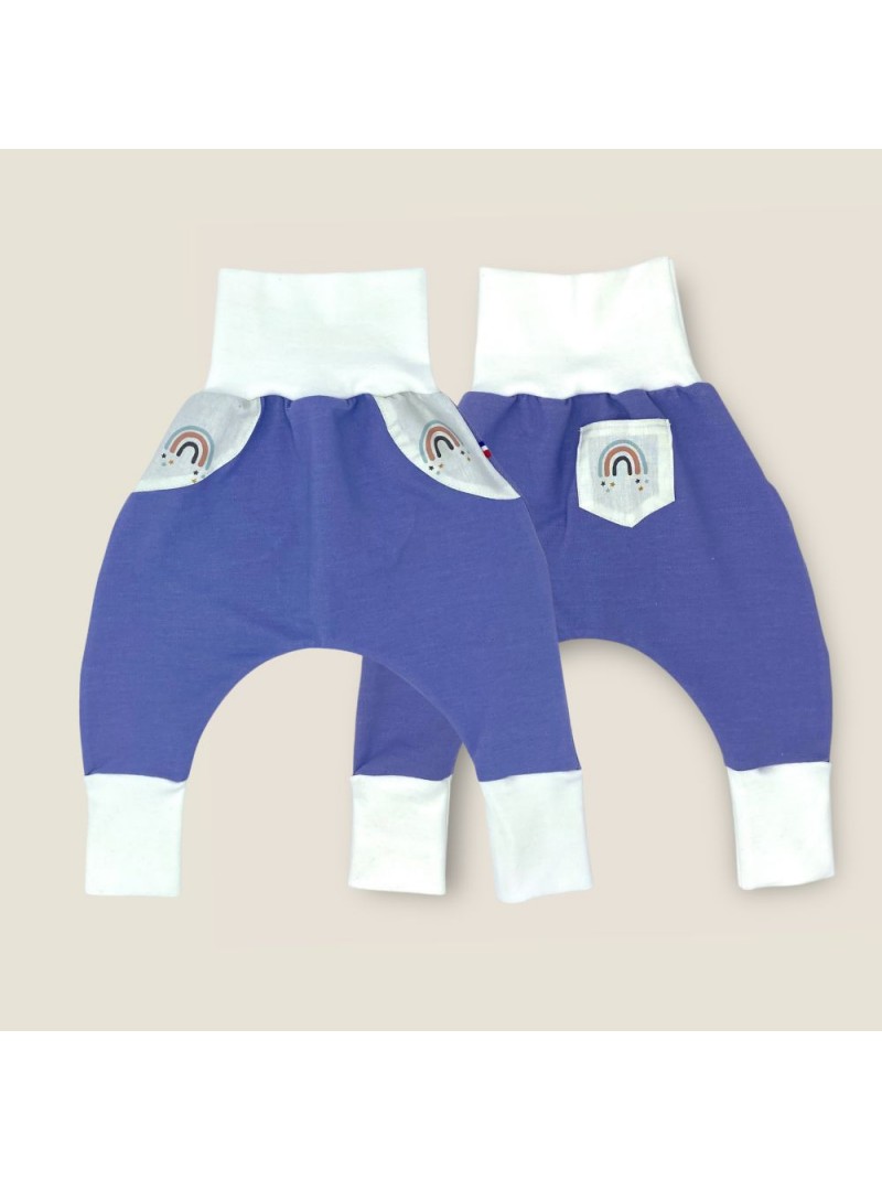 Sarouel bébé évolutif, confection française et éthique