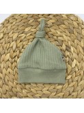 Bonnet avec noeud  décoratif bébé et enfant Made In France