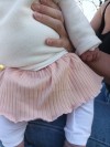 Bloomer avec jupette bébé fait en France