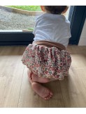 Bloomer avec jupette bébé fait en France