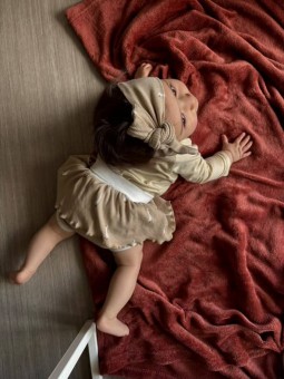 Bloomer avec jupette bébé fait en France