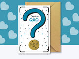 Annonce grossesse tonton – Carte à gratter