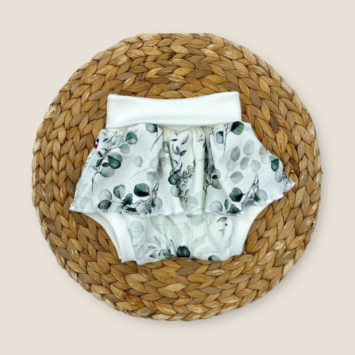 Bloomer avec jupette bébé fait en France