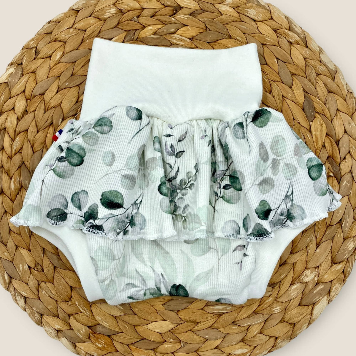 Bloomer avec jupette bébé fait en France