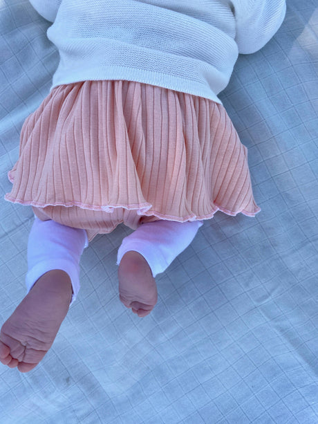 Bloomer avec jupette bébé fait en France