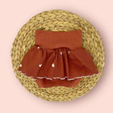 Bloomer avec jupette bébé fait en France