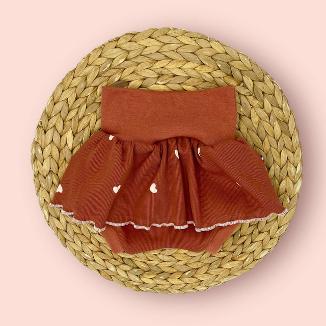 Bloomer avec jupette bébé fait en France