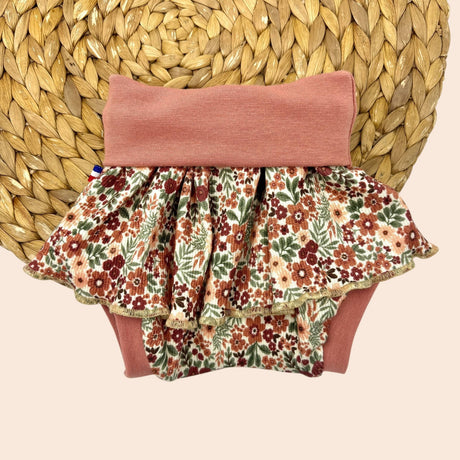 Bloomer avec Jupette Évolutif pour Bébé - Suzanne