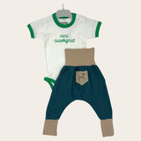 Ensemble body et sarouel auvergnat bébé