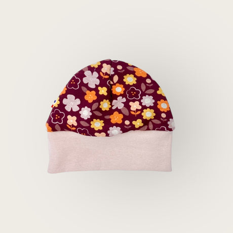 Bonnet tissu chaud pour bébé