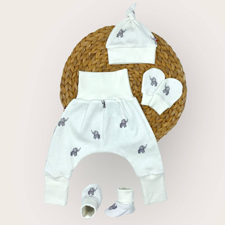 Bonnet avec noeud décoratif bébé et enfant Made In France