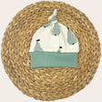 Bonnet enfant avec nœud décoratif, création artisanale