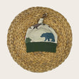 Bonnet enfant avec nœud décoratif, création artisanale