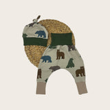 Bonnet évolutif bébé, style nœud mignon