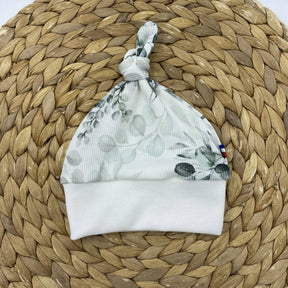 Bonnet avec noeud décoratif bébé et enfant Made In France