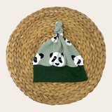 Bonnet enfant avec nœud décoratif, création artisanale